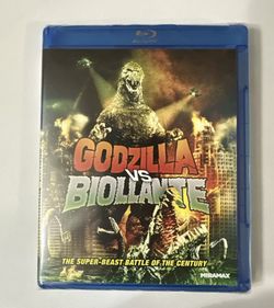Godzilla Vs. Biollante (Blu-ray Disc, 2014) New!!