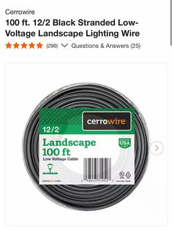 Landscape wiring