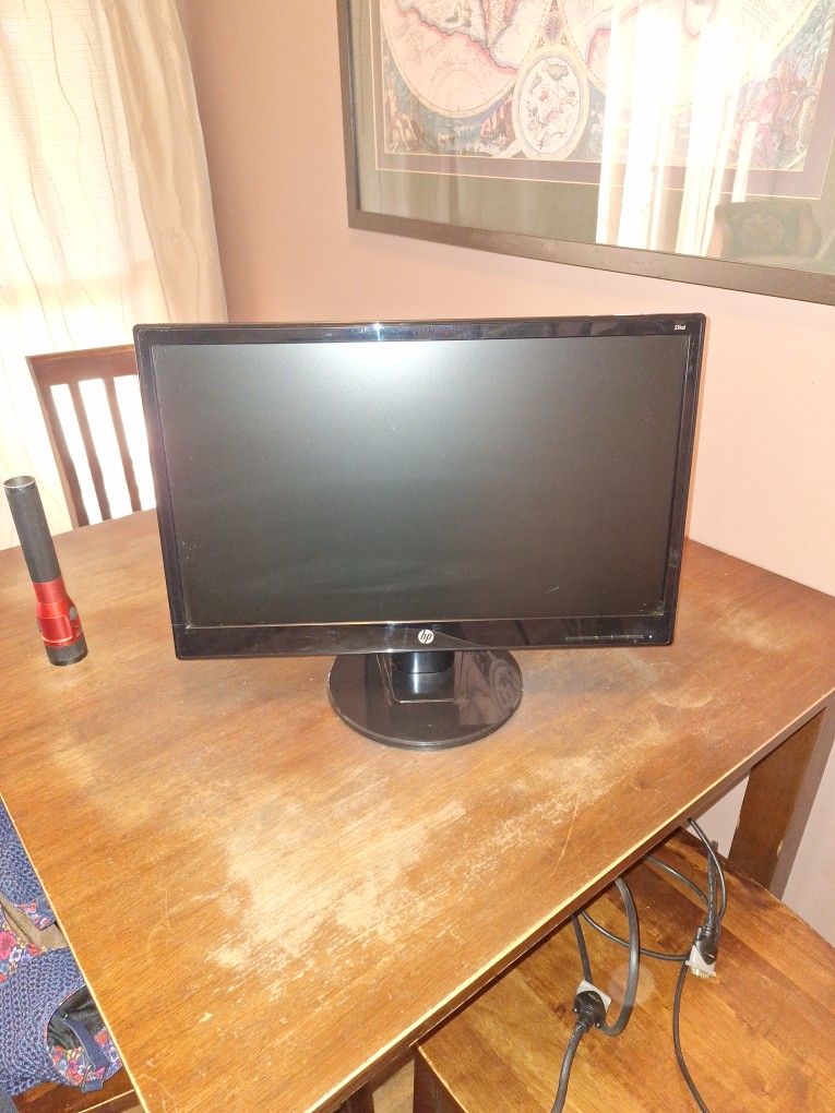 HP 21" LCD Computer Monitor