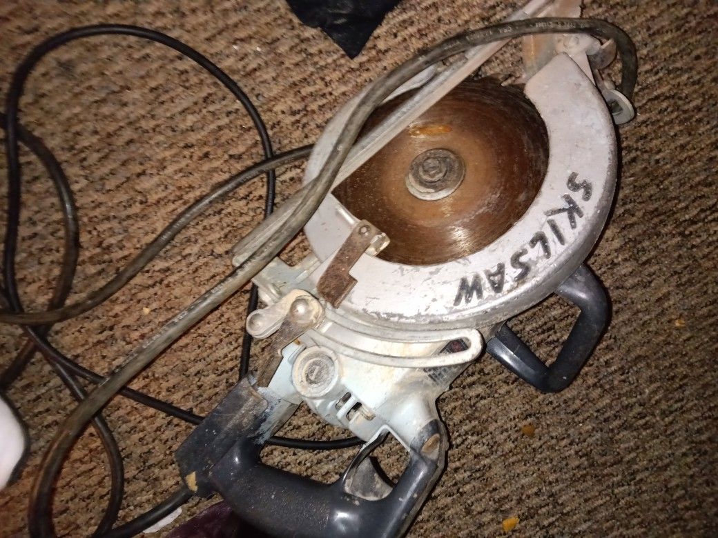 Worm Drive Skil Saw
