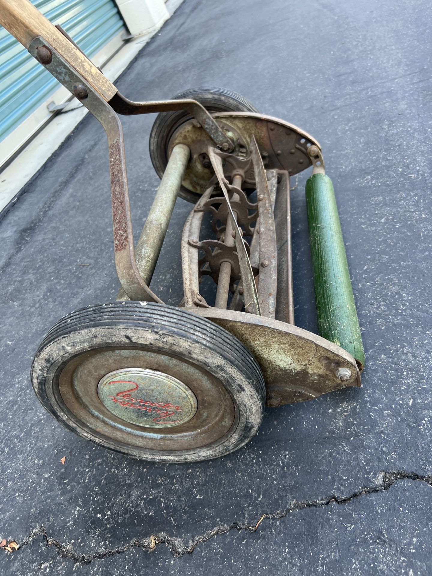 Vintage Lawn Mower, Push Mower