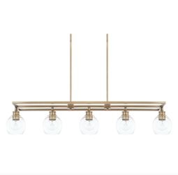 Capital lighting linear chandelier