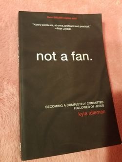 Book "not a fan"