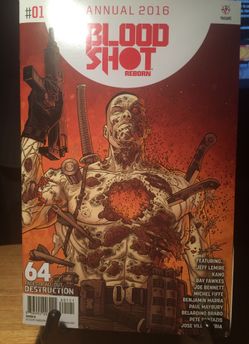 Blood Shot Reborn annual 2016 #1 Cover B comic book