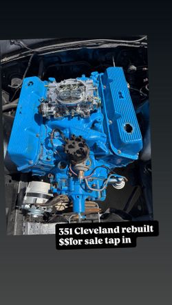351 Cleveland rebuilt motor