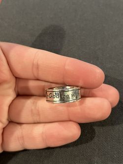 RETIRED James Avery “God Be With Us Together And Apart” Band 6.5