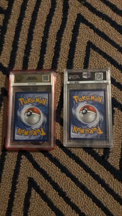 Graded Pokémon Cards PSA and AGS Slabs