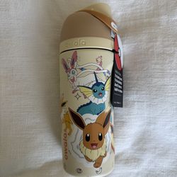 Owala Eevee Pokemon 16 fl oz Stainless Steel Special Edition Bottle NWT