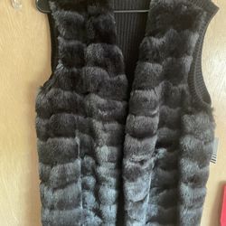 Faux Fur Vest Mink Size 2x