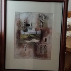 Beautifully Framed Golf Print