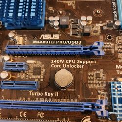 Motherboard and CPU combo