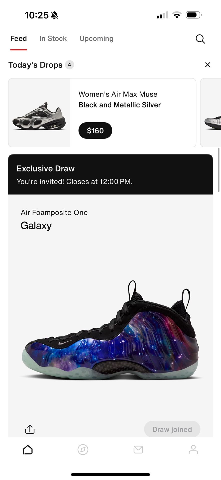 Size 12 Men's - Nike Air Foamposite One QS Galaxy 2025 FQ4303-400 BRNAD NEW DS