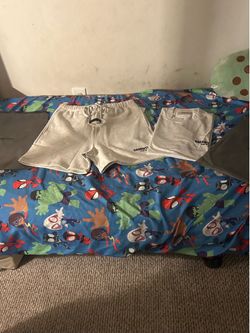 Essentials light oat shorts plus shirt set size medium