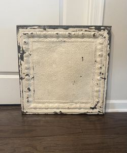 Vintage tin ceiling tile