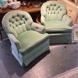 Turquoise Club Chair