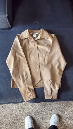USMC female kaki long sleeve