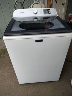 Maytag washer machine one year old