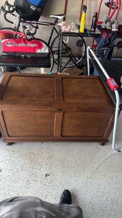 Wooden chest