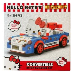 [Brickcraft - Sanrio] Hello Kitty Convertible Brick Building Set (294 Pieces)