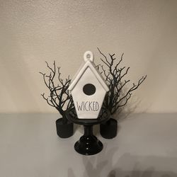 Rae Dunn Wicked Birdhouse 