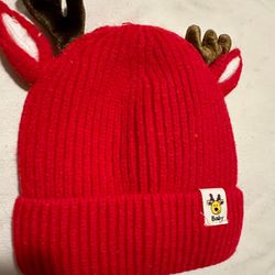 Cute reindeer baby hat. New $10