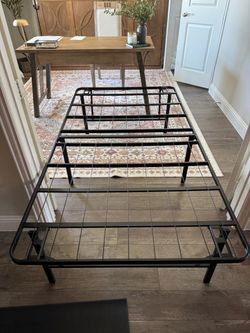 Foldable Metal Twin Bed Frame