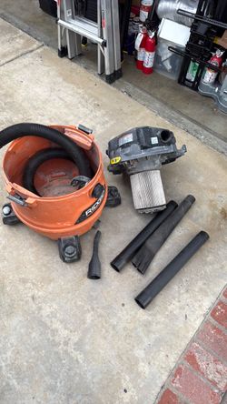 Ridgid shop vacuum wet and dry $40 last price