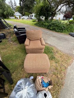 Chair and Ottoman