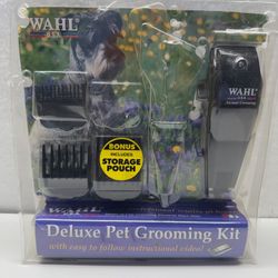 Wahl Deluxe Pet Grooming Kit Model 9281-600 New Old Stock Storage F-16