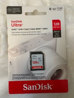 SanDisk Ultra 128GB SDXC UHS-I Card