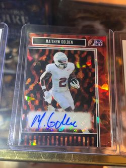 Matthew Golden RC Auto 1/1