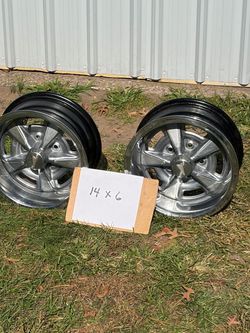 Pontiac Rally II Wheels 14x6 – Set of 2