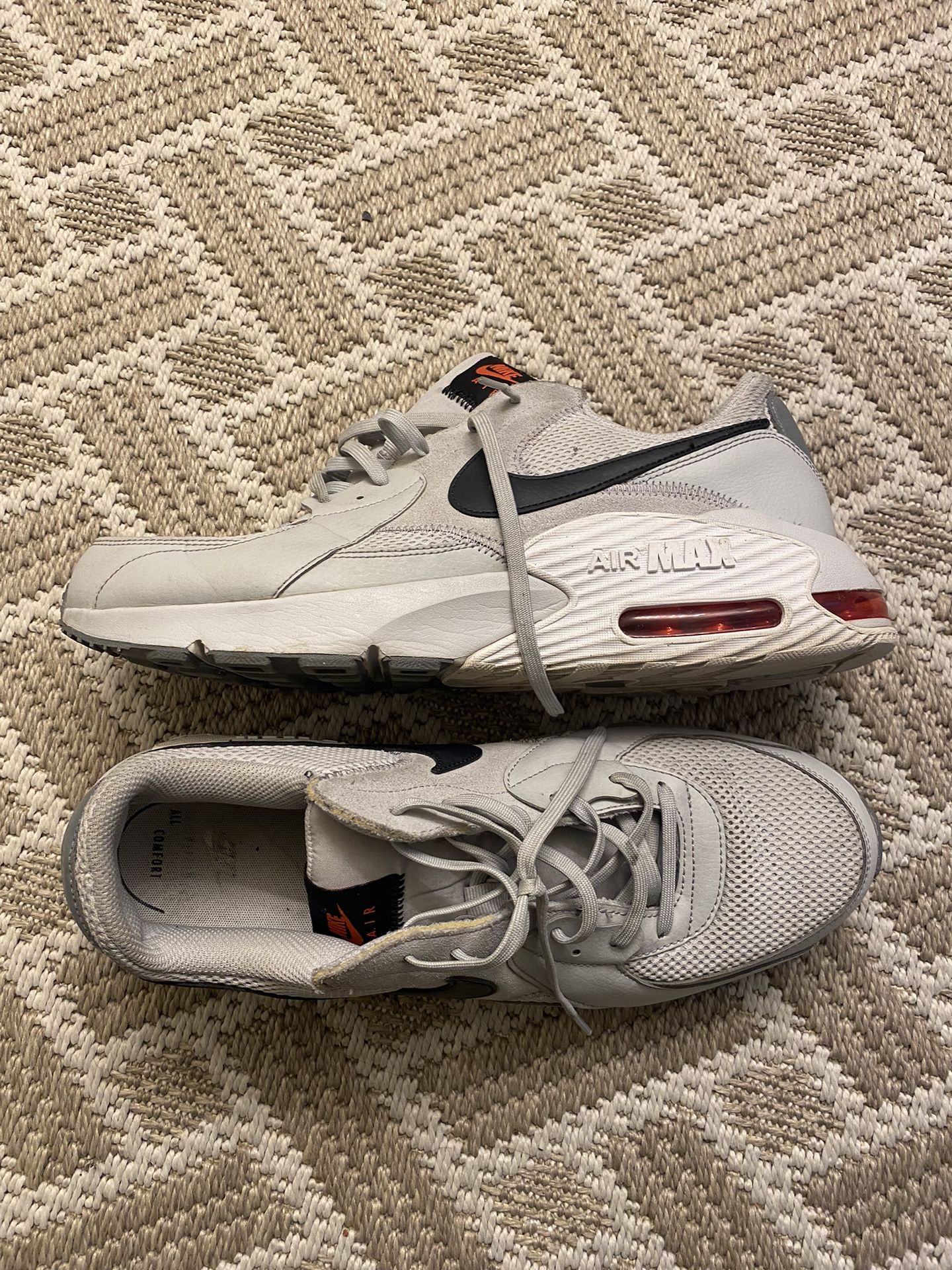 NIKE Mens Shoes Air Max Excee CD4165 004 Sneakers Concrete Gray Sz 13