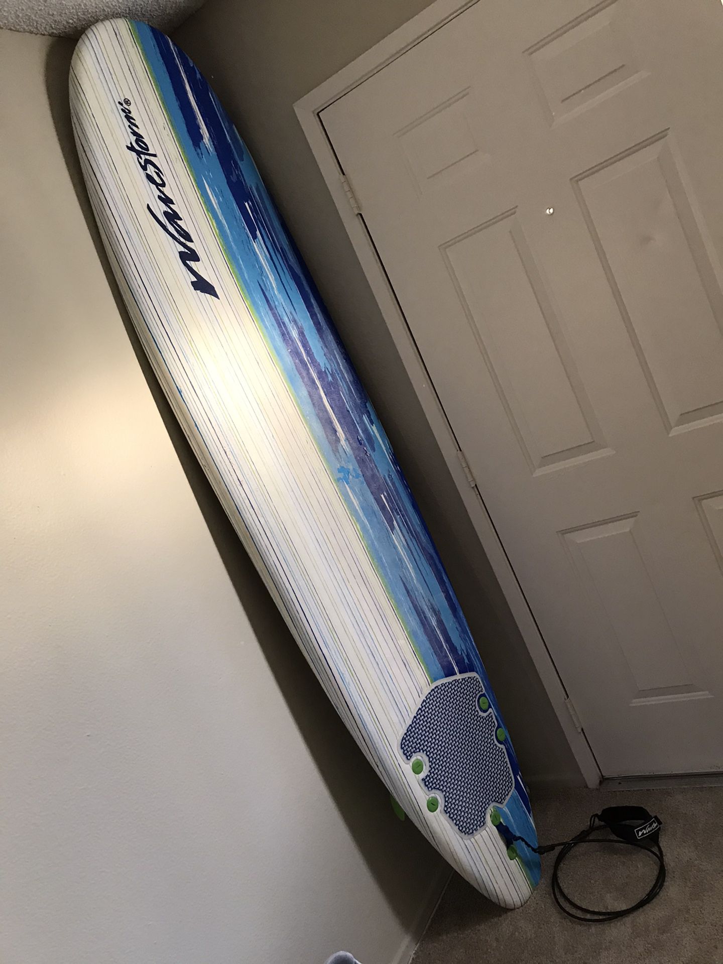 8’ Wavestorm surfboard, great condition