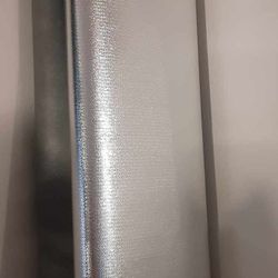 Oly-Fun Metallic Silver Material at Least 5 Yards Left