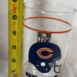 Bears Vintage Super Bowl Drinking Glasses