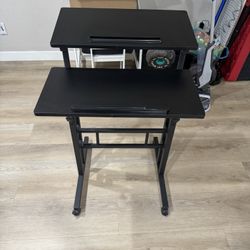 Height Adjustable Mobile Desk 