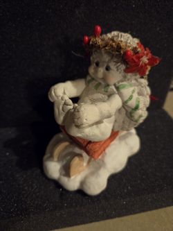 Dreamsicle angel statue