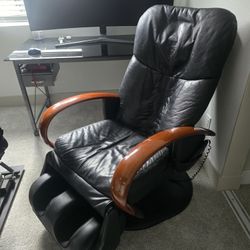 Leather Massage Chair Electric Reclineable
