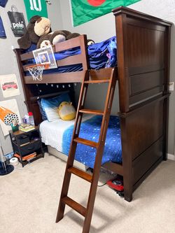 Twin Bunk Bed. Can be used as two twins or 1 bunk bed.