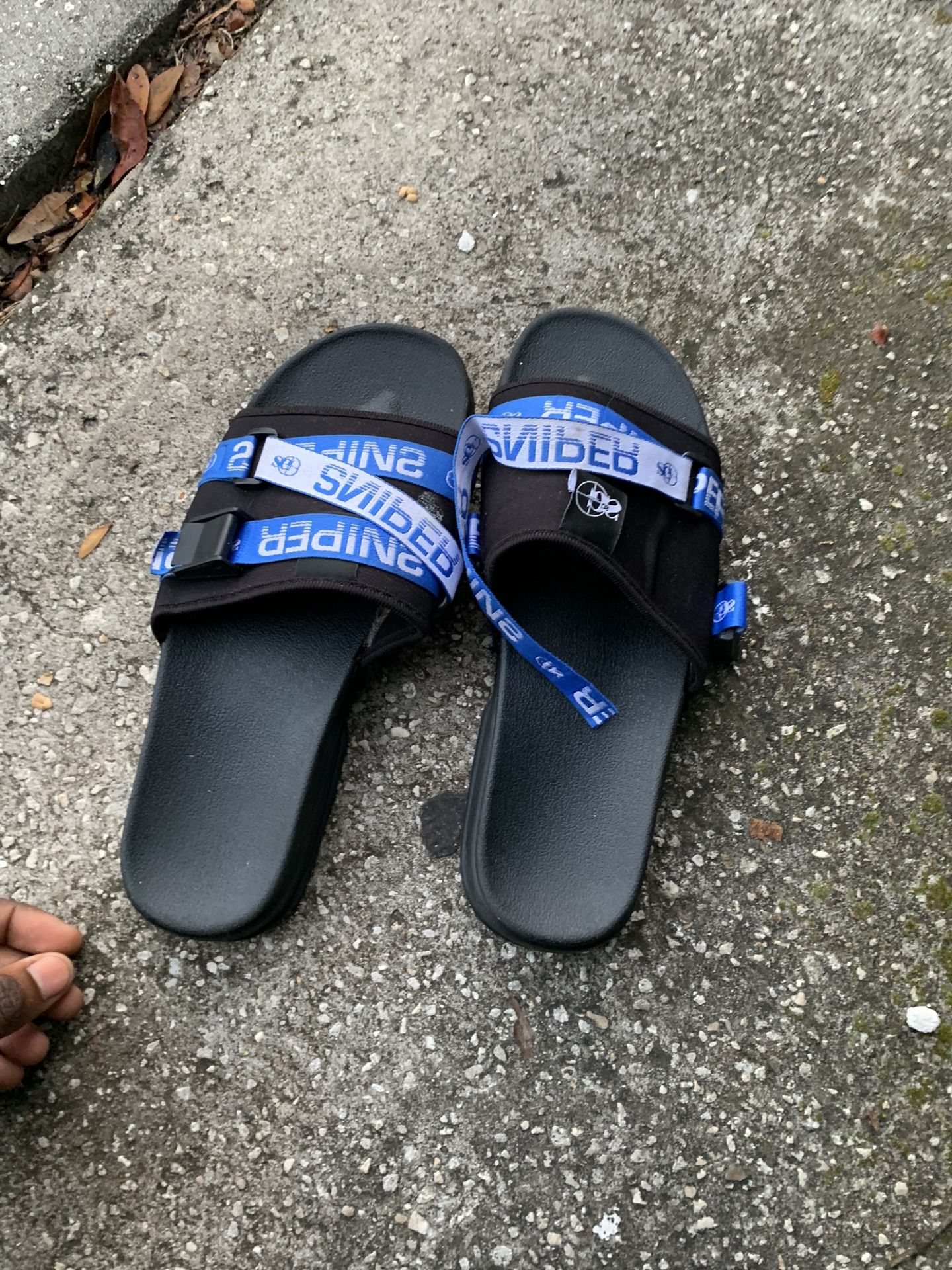 Sniper Gang Slides Size 43 So Size 9.5 Or 8.5