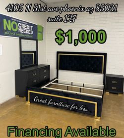 Queen size bedroom set brand new