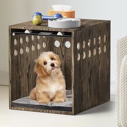 Wood Dog Crate