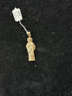 San Judas Gold Pendent 10k 6.5 Grams 