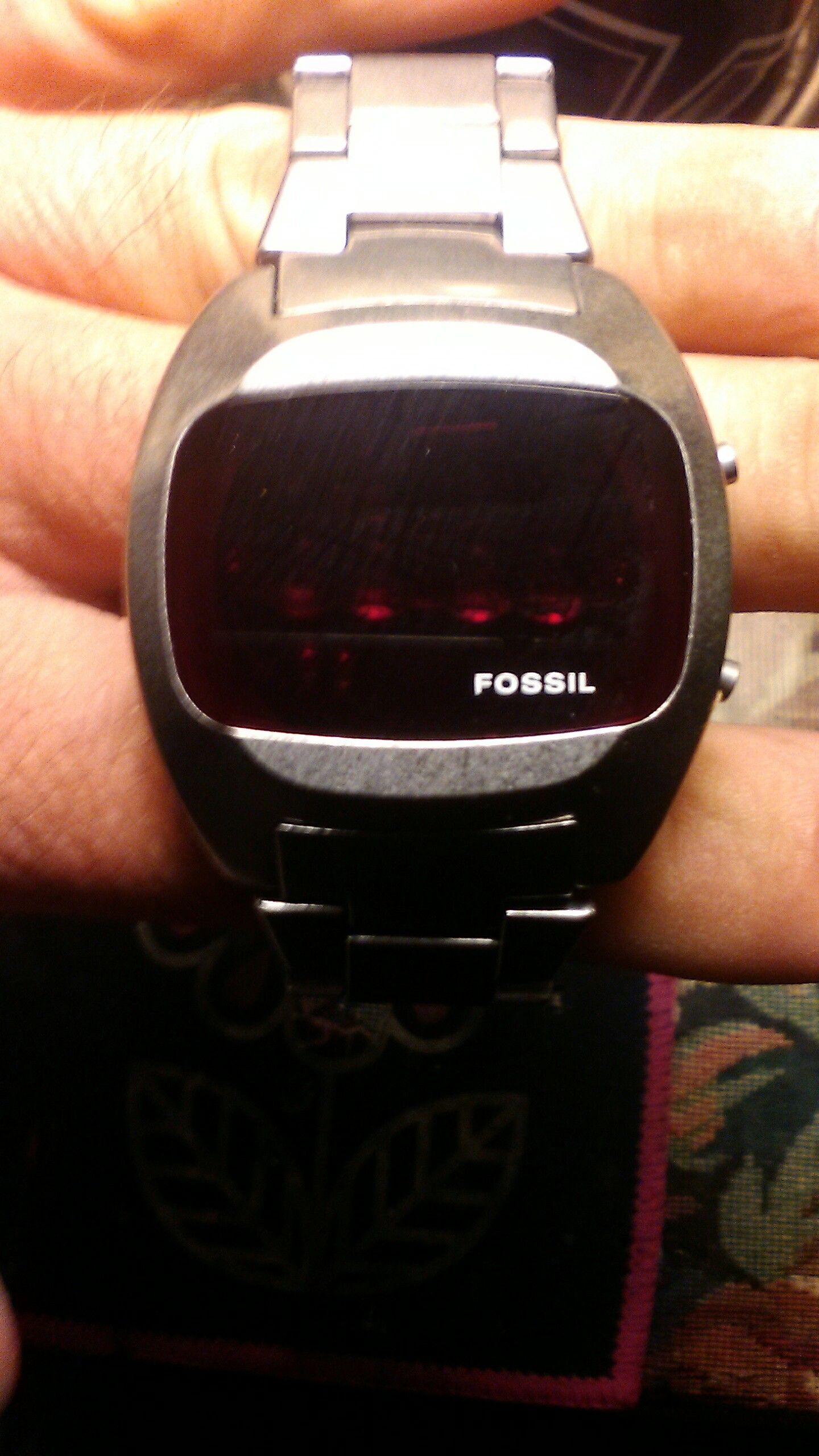 Fossil Quartz LED Watch Model JR 8852 300510 for Sale in Norco CA OfferUp