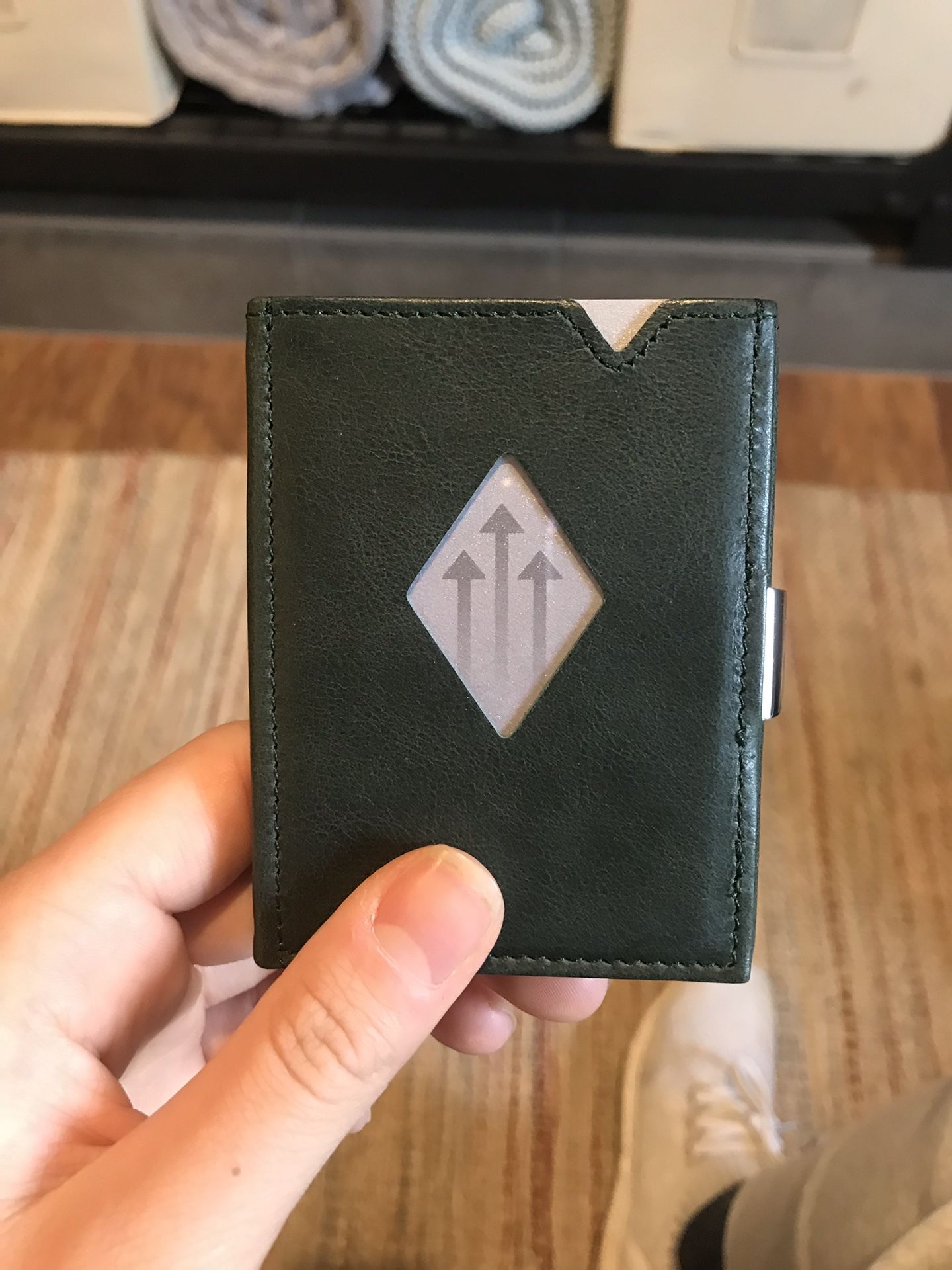EXENTRI Emerald Green Wallet
