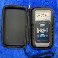 Tramex Moisture Encounter ME5 Pinless Meter Measure Content Measuring Dual Depth Wood Timber Shallow Drywall Roofing Plaster Tile Masonry Job Site