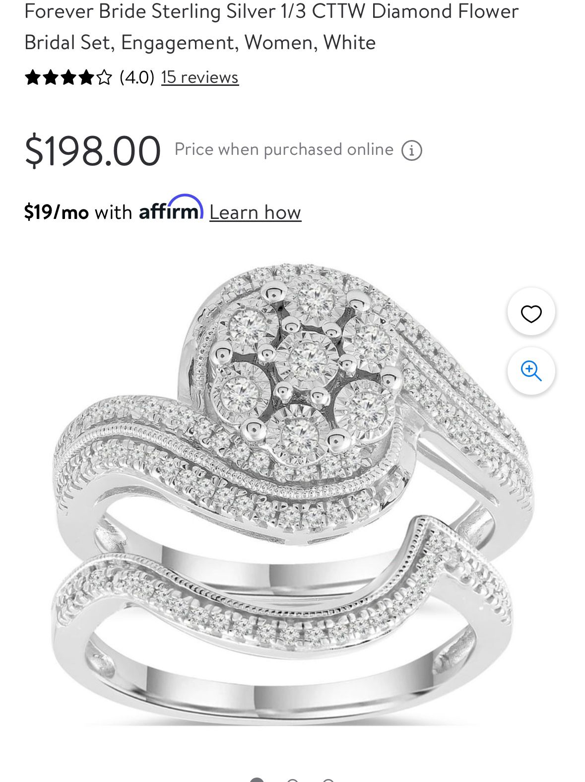 Engagement/Bridal Ring Set