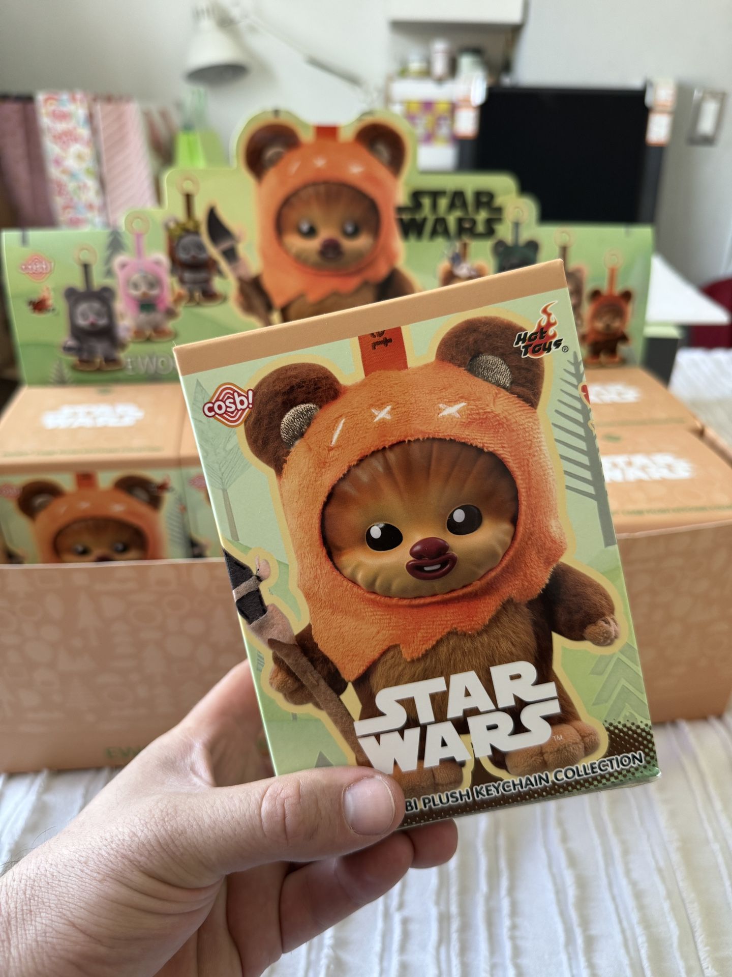 ［限定］Ewoks Star Wars Cosbi Plush Keychain Cosbi Plush Keychain Star Wars Ewoks