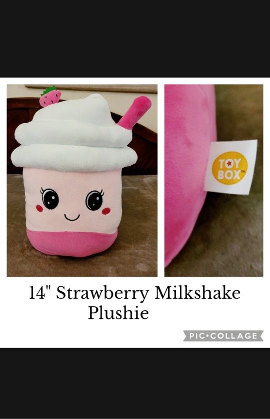 New Strawberry Milkshake Plushie...